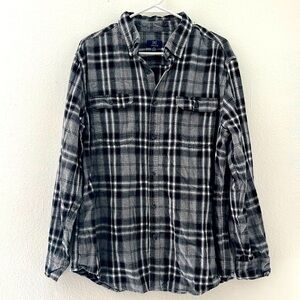 George 100% Cotton Flannel Shirt Size XL